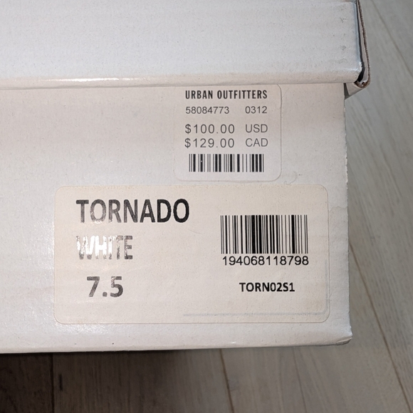 Steve Madden White Combat Boots - Picture 7 of 7